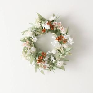 imageSullivans Candle Ring Artificial Mixed Wildflower Mini Wreath Small 65quot Mixed Wild Flower Wreath for Indoor for Candle Holder Pillar Candle Dcor for Home Office Shelf Mantel Table Decorations