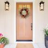 imageSullivans 21 Inch Dahlia Mix Wreath Spring and Summer Artificial Wreath Everyday Wreath Front Door Wreaths Indoor ampamp Outdoor Wreaths Door Entryway Porch DcorDahlia Mix