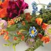 imageSullivans 21 Inch Dahlia Mix Wreath Spring and Summer Artificial Wreath Everyday Wreath Front Door Wreaths Indoor ampamp Outdoor Wreaths Door Entryway Porch DcorDahlia Mix