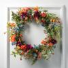 imageSullivans 21 Inch Dahlia Mix Wreath Spring and Summer Artificial Wreath Everyday Wreath Front Door Wreaths Indoor ampamp Outdoor Wreaths Door Entryway Porch DcorDahlia Mix