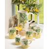 imageSullivans Artificial Set of 2 Herb Lemon Topriaries 24quot H ampamp 19quot H Green