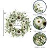 imageSullivans Spring Wreaths for Front Door Sunflower ampamp Wispy Berry Wreath 26quot Artificial Mixed White Sun Flower Floral Spring Wreath Indoor Outdoor Decorations for Fireplace Cabinet Mantle Home Dcor
