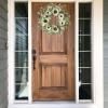 imageSullivans Spring Wreaths for Front Door Sunflower ampamp Wispy Berry Wreath 26quot Artificial Mixed White Sun Flower Floral Spring Wreath Indoor Outdoor Decorations for Fireplace Cabinet Mantle Home Dcor