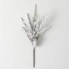 imageSullivans 20quot Flocked Pine Twig Pick Greenery Flower Plant Dcor for Bouquet Vase Filler Christmas Home Decoration for Mantels Doorways and Windows20