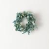 imageSullivans Candle Ring Eucalyptus ampamp Foliage Mini Wreath Small 45quot Silver Green Faux Leaf Wreath for Indoor Candle Holder Pillar Candle Dcor for Home Office Shelf Fireplace Mantel Table Decorations