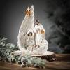 imageSullivans Holy Family and Creche Christmas Mother Mary Jesus Joseph Traditional Christmas Story Nativity Scene Collectible GiftHoly Family Angel Wing