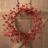 imageSullivans 20quot Red Jingle Bell Wreath Christmas Wreath Front Decor Decor Holiday Decoration Perfect for Fireplace Mantels Dining and Living Rooms20 Inches