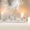 imageSullivans 21quot Snowy Cedar Wreath Christmas Wreath Front Decor Decor Perfect for Fireplace Mantels Dining and Living Rooms28 Inches
