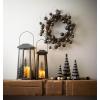imageSullivans 22quot Gray Jingle Bell Wreath Christmas Wreath Front Decor Decor Perfect for Fireplace Mantels Dining and Living Rooms