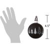 imageSullivans 45quot Black and White Pine Tree Ornaments  Set of 2  Home for The Holidays  Christmas Tree Ornaments  Black and White Ornaments  Black and White Christmas Decor