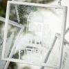 imageSullivans VillageSilhouette Ornaments White 525quot H Glass Set of 3 Christmas Dcor Christmas Tree Dcor Ornament Set Christmas Decorations
