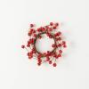 imageSullivans 20quot Red Jingle Bell Wreath Christmas Wreath Front Decor Decor Holiday Decoration Perfect for Fireplace Mantels Dining and Living Rooms95 Inches