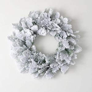 imageSullivans 21quot Snowy Cedar Wreath Christmas Wreath Front Decor Decor Perfect for Fireplace Mantels Dining and Living Rooms21 Inches