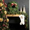 imageSullivans 9 Prelit Christmas Garland Christmas Decor Garland Christmas Decorations Silver Tip Pine Red Berry Garland for Mantle with Lights Pinecones Battery Timer Holiday Decor Green Garland9 Ft Red Berry Pine