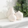 imageSullivans Ceramic Vase Set 3 Small Vases Rustic Home Dcor Modern Farmhouses Ideal Shelf Dcor Table Dcor Bookshelf Mantle White CM2973White