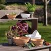 imageSullivans Whitewashed Garden Planter Set Faux Flower Pots Decorative Home Accessories Kitchen ampamp Office Dcor Tabletop and Entryway Dcor