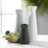 imageSullivans Ceramic Vase Set 3 Small Vases Rustic Home Dcor Modern Farmhouse Ideal Shelf Dcor Table Dcor Bookshelf Mantle Entryway MultiColor CM2968White  Black  Grey