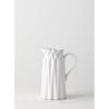 imageSullivans Ceramic Origami Glossy White Decorative Ceramic Pitcher CM2865