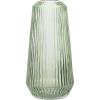 imageSullivans Glass Vase Green Glass Vases for Flowers Tall Ribbed Flower Vase for Modern Home Decor 125 Shelf ampamp Table Vases for Wedding Centerpieces G8502