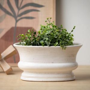 imageSullivans Oval Distressed Ceramic Vase Home Decor Accents Modern Farmhouse Living Room Dcor and Accessories Ideal Shelf Dcor Table and Mantle Decorations CM2342
