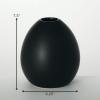 imageSullivans Black Matte Vase Ceramic Flower Vase Modern Home Decor Vases for Flowers Kitchen Living Room and Office DecorBlack