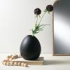 imageSullivans Black Matte Vase Ceramic Flower Vase Modern Home Decor Vases for Flowers Kitchen Living Room and Office DecorBlack