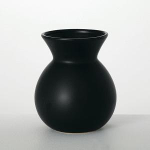 imageSullivans Ceramic Black Matte Vase Modern Home Decor 825 inches Kitchen Living Room Office Decor Versatile Indoor DecorationBlack
