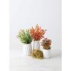 imageSullivans Ceramic Origami Glossy White Short Vase Set of 2  Decor for Any Desktop Office Space Home CM2863