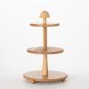 imageSullivans Wooden Cupcake Stand 3 Tier Serving Tray 185quot Three Tier Cake Stand Dessert Cupcake Stand Wood Decorations for Home Kitchen Tabletop Wedding Birthday Centerpiece Dcor