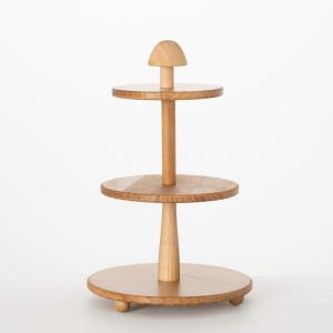 imageSullivans Wooden Cupcake Stand 3 Tier Serving Tray 185quot Three Tier Cake Stand Dessert Cupcake Stand Wood Decorations for Home Kitchen Tabletop Wedding Birthday Centerpiece Dcor