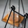 imageSullivans 1375quot Triangular Wire Frame Lanterns  Set of 2 Multicolor Decorative Candle Holders Mantle and Tabletop Dcor