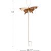 imageSullivans Copper Metal Dragonfly Garden Stake Decorative Outdoor Lawn and Garden Accessories for Front and Backyard Spring Decor and PatioCopper Butterfly