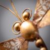 imageSullivans Copper Metal Dragonfly Garden Stake Decorative Outdoor Lawn and Garden Accessories for Front and Backyard Spring Decor and PatioCopper Dragonfly