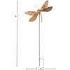 imageSullivans Copper Metal Dragonfly Garden Stake Decorative Outdoor Lawn and Garden Accessories for Front and Backyard Spring Decor and PatioCopper Dragonfly