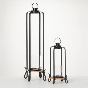 imageSullivans 3125quot Majestic Palatial Lanterns  Set of 2 Multicolor Decorative Candle Holders Mantle and Tabletop Dcor