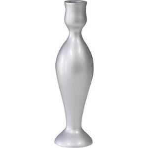 imageSullivans Silver Matsu Taper Candle Holder Resin Stand Decorative Candle Holders for Table Centerpiece Perfect for Home Decor Weddings Dinning and Gifts
