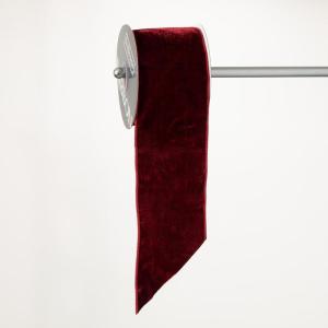 imageRED VELVET WIRED RIBBON ROLLRed
