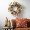 imageSullivans 22 Inch Leaf Foliage Wreath Spring and Summer Artificial Wreath Everyday Wreath Front Door Wreaths Indoor ampamp Outdoor Wreaths Door Entryway Porch DcorLeaf  Flower