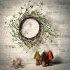 imageSullivans 22 Inch Leaf Foliage Wreath Spring and Summer Artificial Wreath Everyday Wreath Front Door Wreaths Indoor ampamp Outdoor Wreaths Door Entryway Porch DcorThin Vine