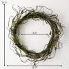 imageSullivans 265 Inch Moss and Twig Wreath Spring Summer Artificial Everyday Mossy Front Door Indoor ampamp Outdoor Wreaths for Door Entryway Porch Dcor Great DIY Starter