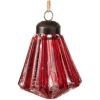 imageSullivans Striped Finial Ornament  Set of 3  Home for The Holidays  Christmas Tree Ornaments  Red Christmas Ornaments  Vintage Glass