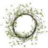 imageSullivans 22 Inch Leaf Foliage Wreath Spring and Summer Artificial Wreath Everyday Wreath Front Door Wreaths Indoor ampamp Outdoor Wreaths Door Entryway Porch DcorThin Vine