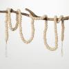imageSullivans Natural Wool Ball Garland Mantel Decor Christmas Decor Christmas Garland Indoor Christmas Decor Garlands 70quot L