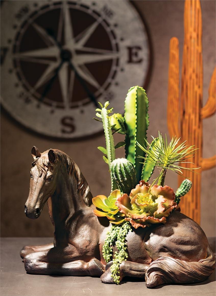 imageSullivans Charcoal Grey Tortoise Planter Animal Garden Pot Statue Outdoor Indoor Yard Decor for Flowers and Succulent for Home Office Desktop Decoration16H