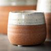 imageSullivans 25quot 4quot ampamp 45quot Desert Tone Glazed Planters  Set of 3 Multicolor