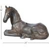 imageSullivans Charcoal Grey Resting Horse Planter Animal Garden Pot Statue Outdoor Indoor Yard Decor for Flowers and Succulent for Home Office Desktop Decoration16H