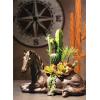 imageSullivans Charcoal Grey Resting Horse Planter Animal Garden Pot Statue Outdoor Indoor Yard Decor for Flowers and Succulent for Home Office Desktop Decoration16H