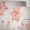 imageSullivans Christmas Snowflake Holiday Planter Trio Christmas Decorations Christmas Decor Holiday Decor Red 3 inches Tall