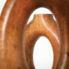 imageSullivans Hollow Wooden Donut Vase Set of 2 Mango Wood Vase Pack of Two for Tabletop Coffee Table Dcor Counter Top Home Dcor Office Shelf Fireplace Mantel Decorations