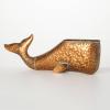 imageSullivans Happy Bronze Whale Planter Indoor Planter Pot Kitchen Living Room and Office Home Dcor
